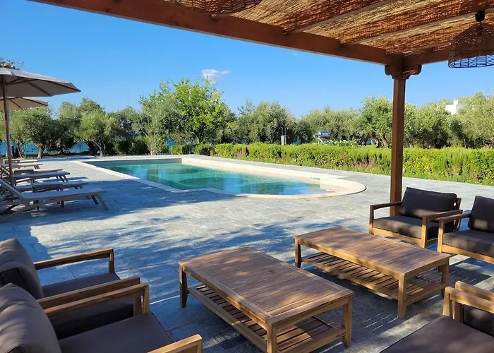 Beachfront House In Olive Grove Arkitsa