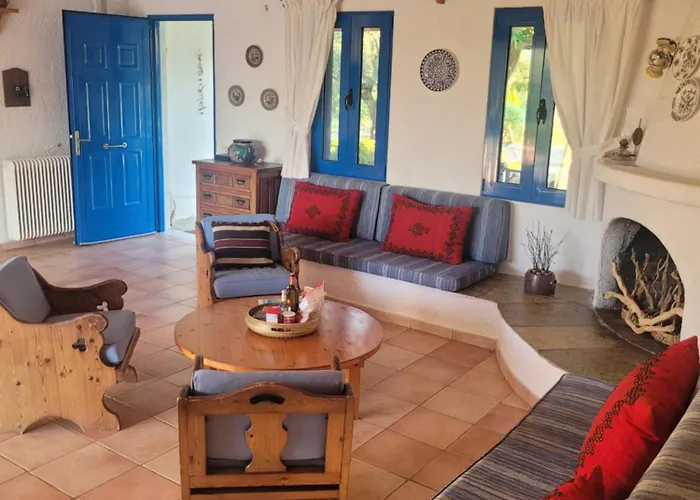 Beachfront House In Olive Grove Arkitsa